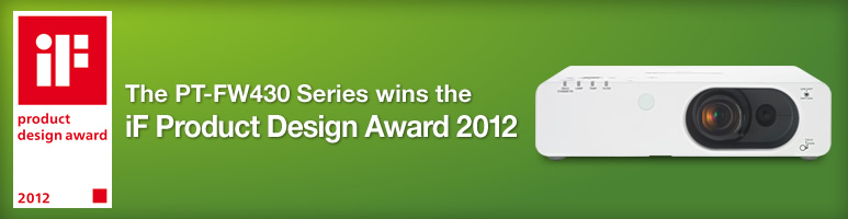 جوایز کسب شده توسط ویدئو پروژکتورهای پاناسونیک